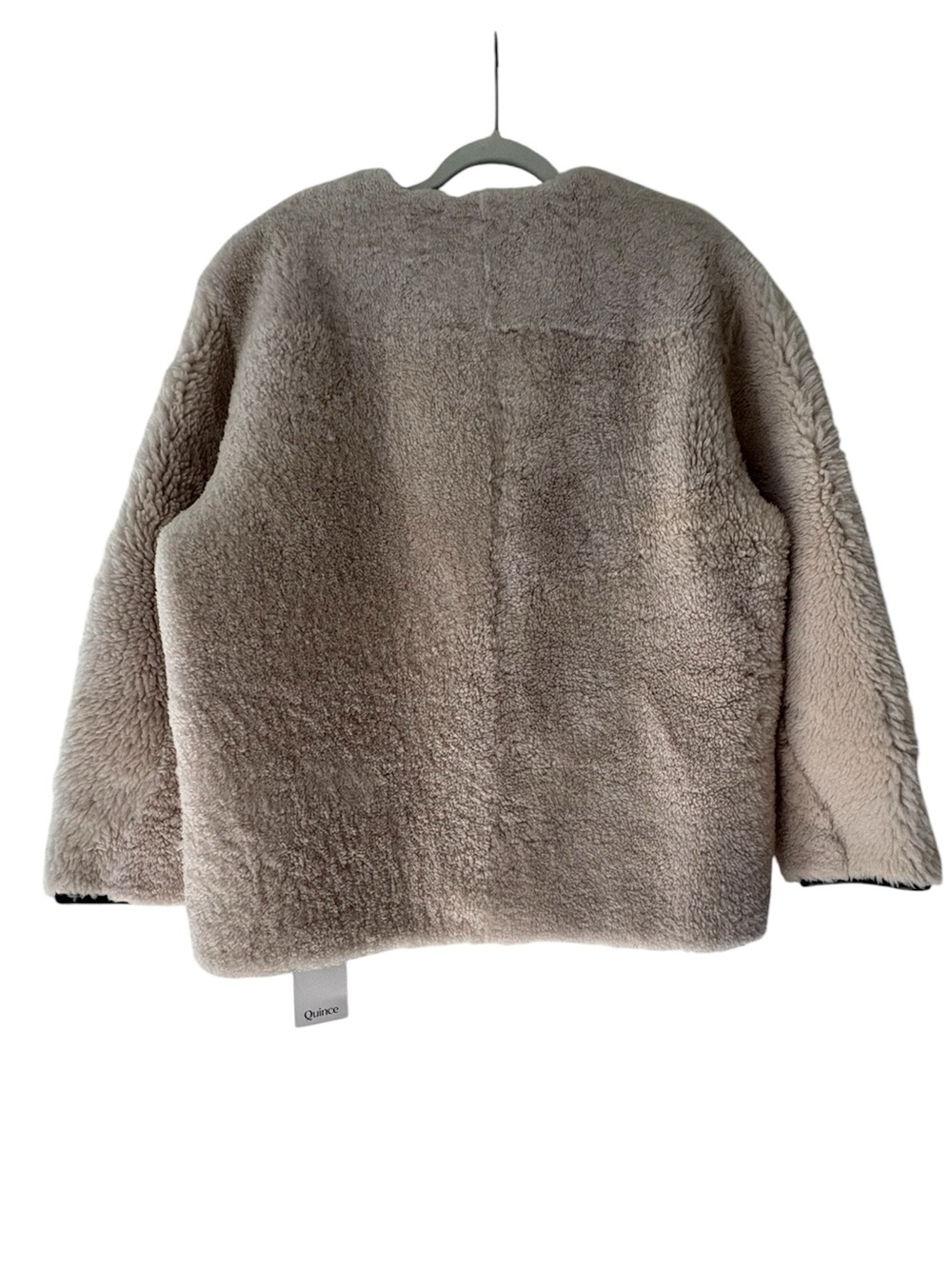 Quince 100% Shearling Duffle Jacket NWT Small - Picture 10 of 15